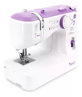 Maquina De Coser Texi Joy 13 Violeta Portátil 220v