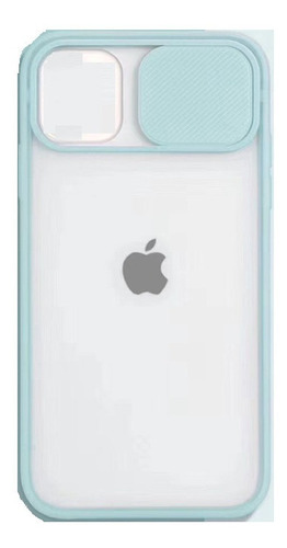 Carcasa Silicona Con Tapa Deslizante iPhone 12 Mini