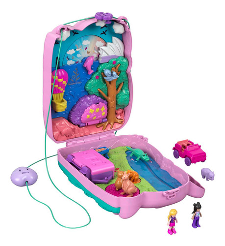 Polly Pocket Muñeca Estuche Bolso Aventuras De Koala