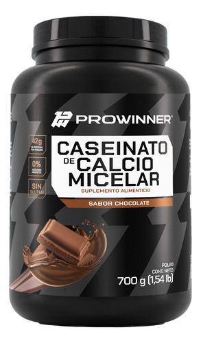 Suplemento Caseinato De Calcio Micelar (700 Gr) - Prowinner Sabor Chocolate