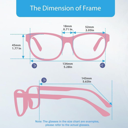 Gafas De Luz Azul Firmoo Ojo De Gato Uv400 Rosa Dorado