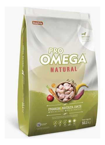 Ração Para Cão Adulto Raças Pequenas Pro Omega Natural 1 Kg