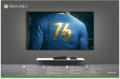 Xbox One X 1tb - Fallout 76 Bundle 4k