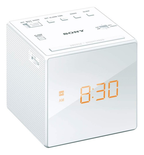 Radio De Reloj Sony Icf-c1: Fm Am Fm Wide Bread Timer De Sue