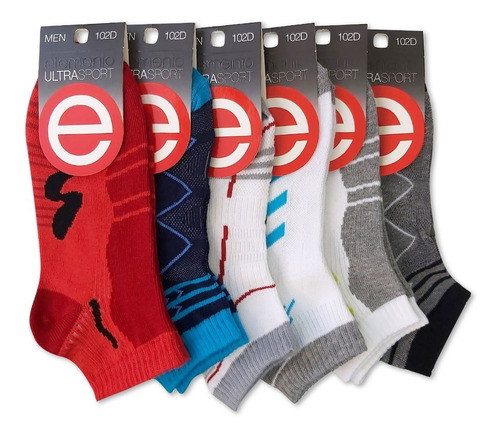 Pack X 6 Pares Soquetes De Hombre Elemento Art. 102 D