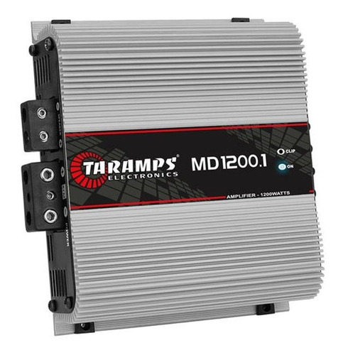 Modulo Taramps 1200 Rms Md-1200.1 Mono Digital 1 Canal
