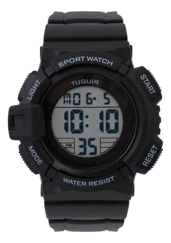 Relógio Masculino Tuguir Digital Tg129 - Preto