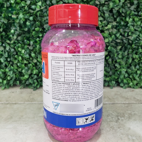 Ratidel Cereal Rodenticida Raticida Cebo Ratas Y Ratones500g