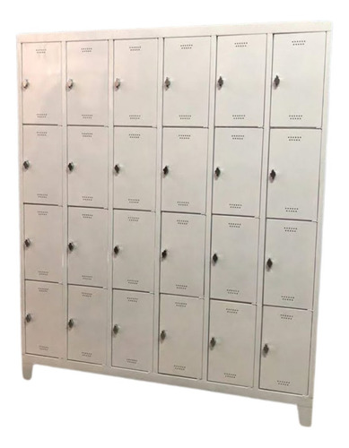 Locker Bolsero Metálico 24 Prts Z/gratis Colores A Elección