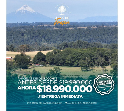 Imagen 3 de 15 de Aires De Fresia, Region De Los Lagos Parcelas 5000 M2