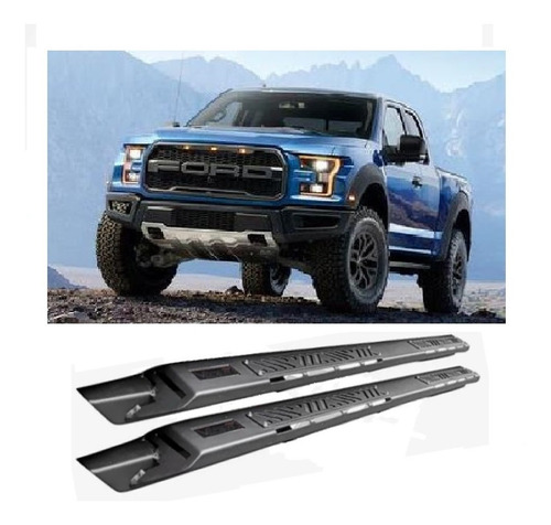 Rock Slider O Estribos Viper F-250 Super Duty, F-150 Raptor