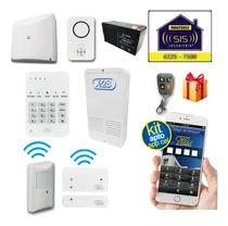 Comprar Kit Alarma Inalambrica X28 Casa Domiciliaria Llamador Celular Via Linea Fija