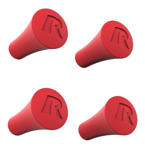 Imagen 1 de 3 de Repuestos De Goma Para Xgrip Ram Mounts Rojos