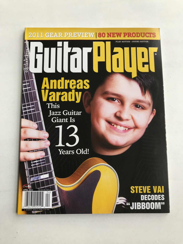 Guitarra Player. Andreas Varady. Vol. 45. No. 5. 2011