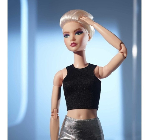 Imagem 5 de 6 de Barbie Signature Looks Cabelo Loiro Pixie - Mattel Ms