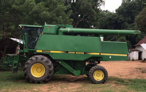 Cosechadora John Deere 9500 Con Cabezal De Maiz Y Sorgo