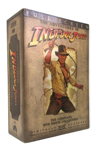 Indiana Jones Tetralogia 1 2 3 4 Coleccion Peliculas Dvd