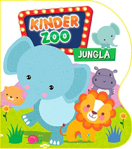 Libro - Kinder Zoo Jungla Oceano Granja Mascotas * Latinboo