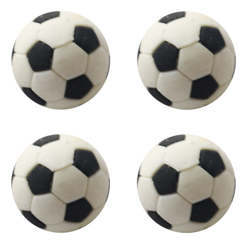4 Peças De Bola De Futebol Em Miniatura Decoram Bolas De Fut