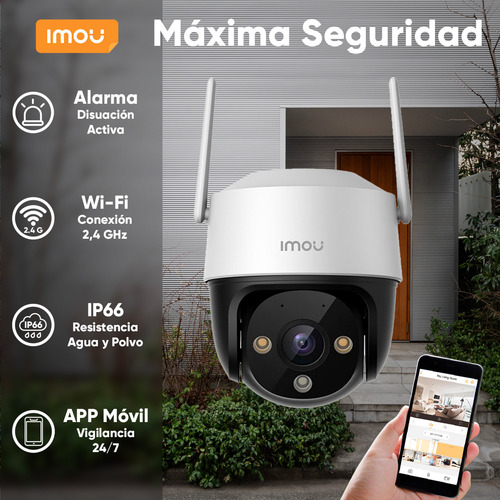 Kit Cctv Camara Imou Ipc-s21fen 2 Mp Color + Micro Sd 256 Gb