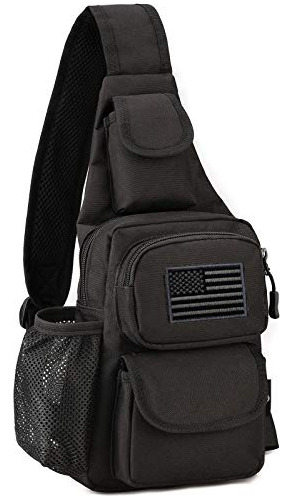 Protector Plus Tactical Sling Bag Military Molle Crossbody P