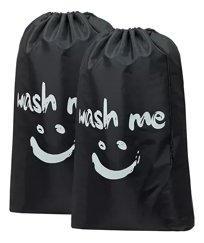  HOMEST - Paquete de 28 bolsas de lavandería para viaje de 40 x  40 pulgadas; bolsa de hombro para ropa sucia, con cordón ajustable, forro  grande de cesta de ropa sucia