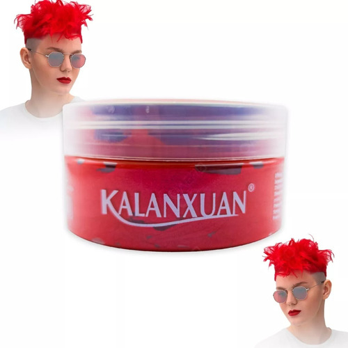 Cera Para Pintar Cabello Kalanxuan 100g Rojo (gules)