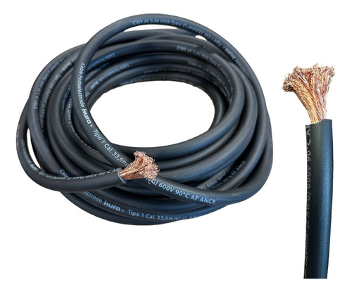 Cable Portaelectrodo Argos/welder 2 Awg Flexible 6 Mts 