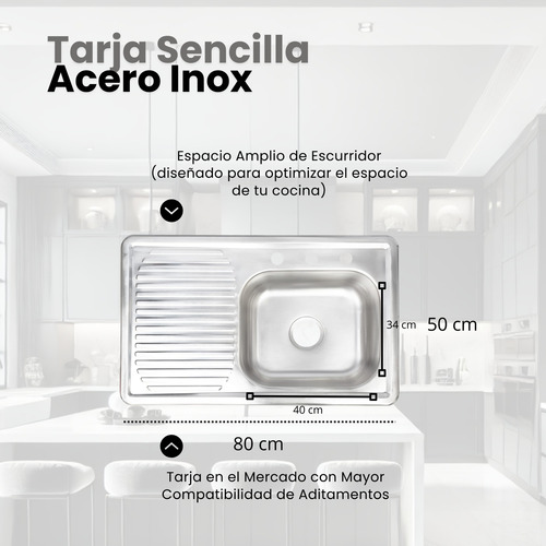 Set De Tarja Con Mezcladora Cnx Con Todo Para Instalar