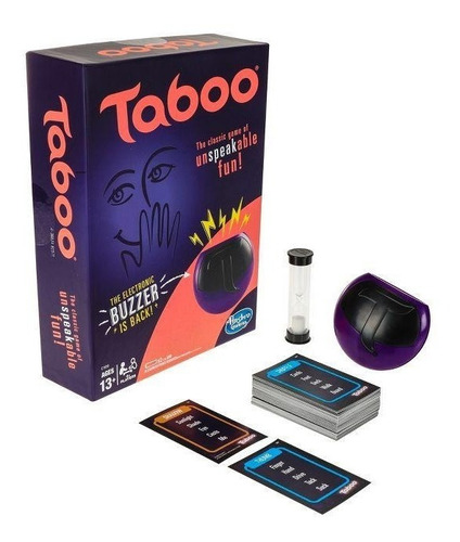 Juego De Mesa Taboo (version Ingles)- Hasbro