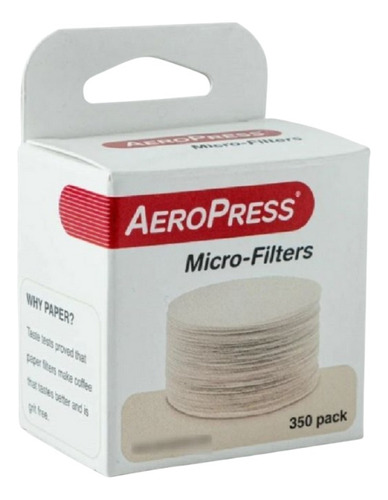 Filtro De Papel Para Aeropress 350 Unidades