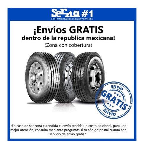 Imagen 7 de 10 de Llanta 295/60 R22.5 Hankook Al20w E-cube Max T. Pos 150/147l