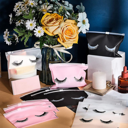 Conjunto De 3 Bolsas Para Pestañas, Estuche De Maquillaje