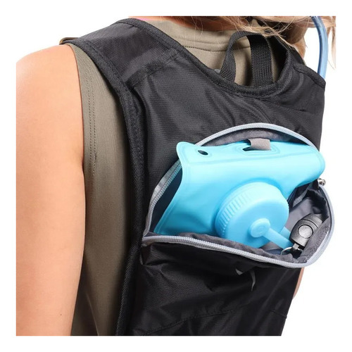 Mochila Ciclismo Con Bolsa De Hidratación Everlast