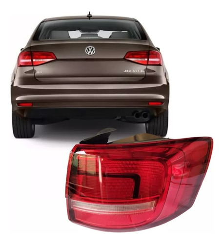 Faro Trasero P/ Volkswagen Vento 2016 2017 2018 Exterior