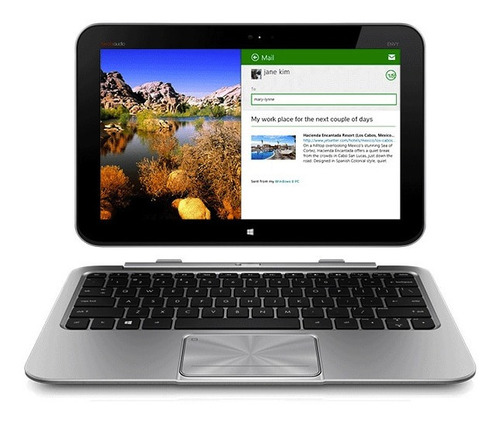 Laptop Hp Envy X2 Aluminio, 2 En 1, 64gb, 2gb, Win8, Teclado