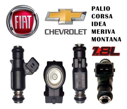 Inyector Fiat Idea Palio 1.8 Meriva Montana Corsa 1.8 Fase 3