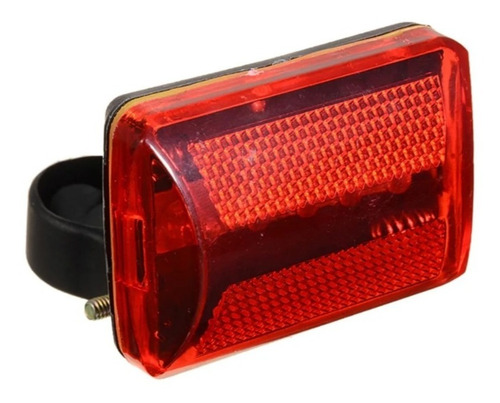 Imagem 5 de 9 de Lanterna Traseira Para Bike 5 Leds A Pilha Ep27393