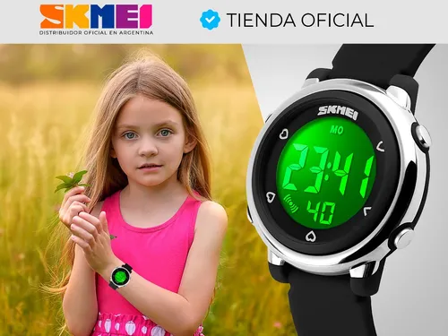 Reloj Ni os Ni as Skmei 1100 Digital Watch Alarma Cronometro