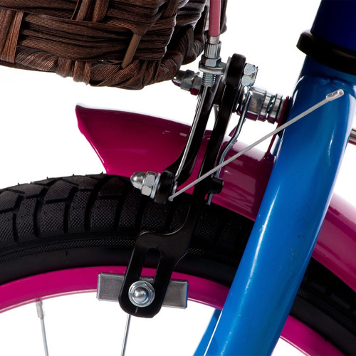 Bicicleta Veloci Heart Beat City Rodada 16 Azul Infantil