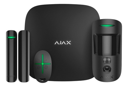 Ajax Starterkit Cam Plus Sistema Seguridad Profesional Alarm