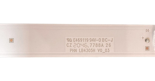 Tiras Led Sony Kd-43x80j Kd-43x85j Originales