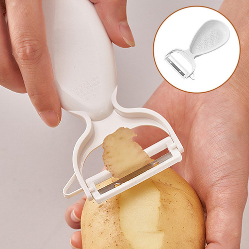 Pelador De Acero Inoxidable Pelador De Verduras Ergonómico D