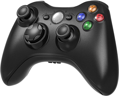 Imagen 3 de 4 de Joystick Inalámbrico Microsoft Xbox 360 Black