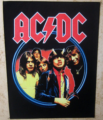 Back Patch Para Costas - Ac/dc - Highway To Hell - Oficial