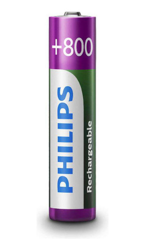 Pila Bateria Recargable Aaa 800mah Philips Ready Pack 2u