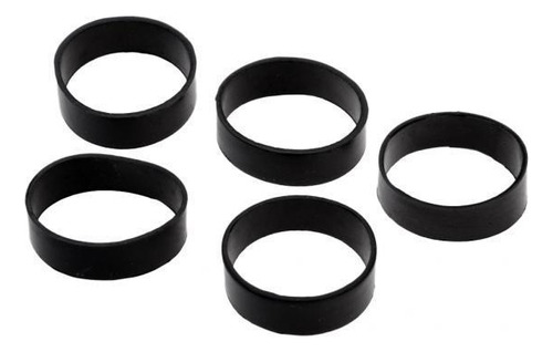 3 X 5 Piezas Anillos Fijos De Caucho Correa De Seguridad