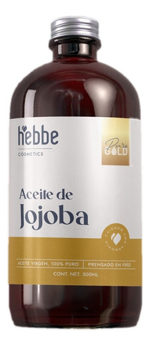 Aceite De Jojoba Puro prensado En Frio 500Ml