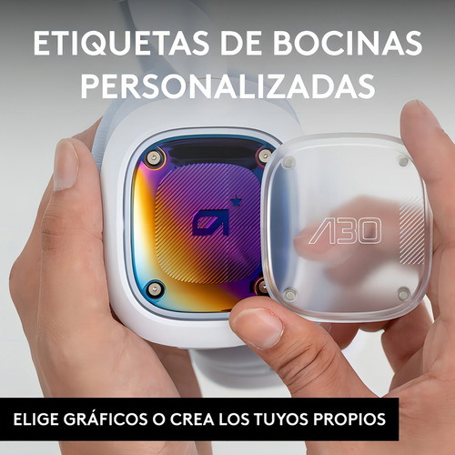 Audífonos Inalámbricos Astro A30 Ps4 Ps5 Windows Mac Color Blanco- Morado Color De La Luz Na