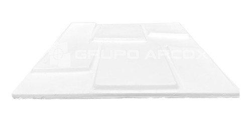 Imagen 2 de 4 de Panel 3d Rubyk Muro Decorativo Yeso Interiores